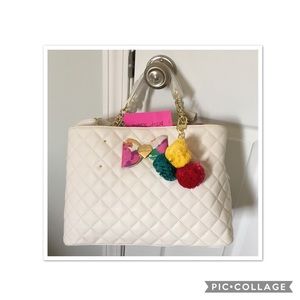 Betsey Johnson NWT Multi-Compartment Shopper